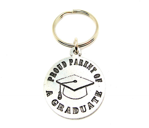 Proud Parent Of A Graduate Key Chain