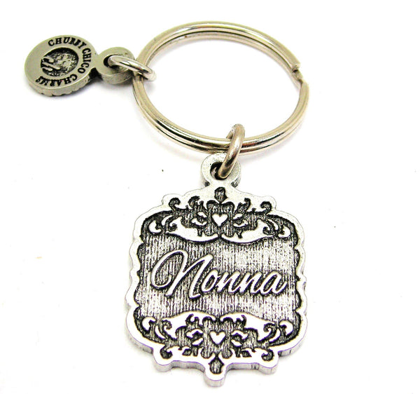 Nonna Victorian Scroll Key Chain