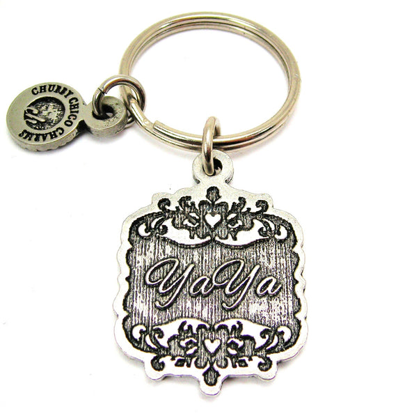 YaYa Victorian Scroll Key Chain