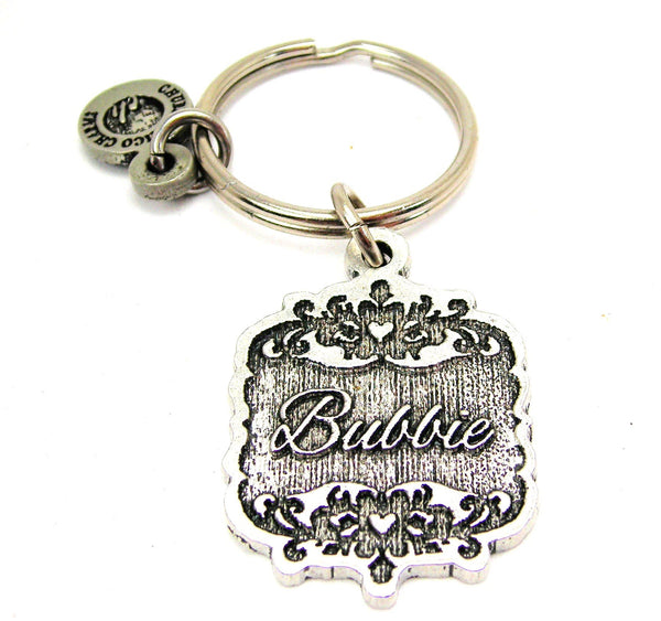 Bubbie Victorian Scroll Key Chain