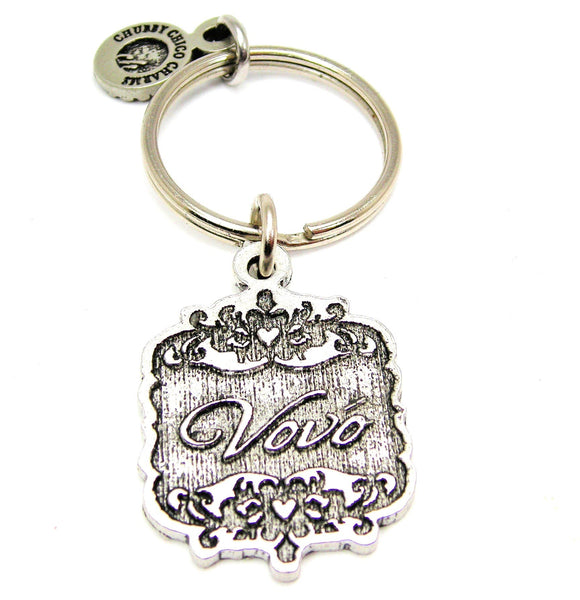 Vovo Victorian Scroll Key Chain