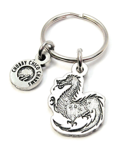 Hissing Dragon Key Chain