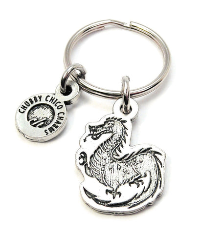 Hissing Dragon Key Chain