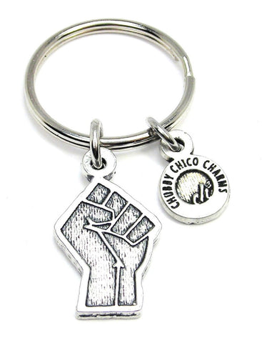 Black Lives Matter Fist Key Chain