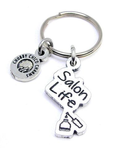 Salon Life Key Chain