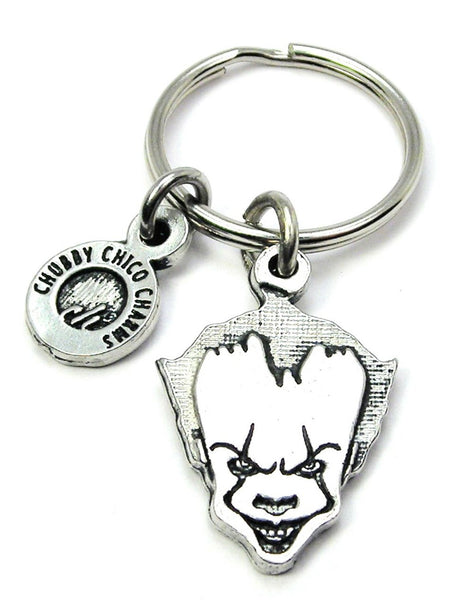 Horror Clown Key Chain