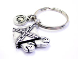 Haunted Book Key Chain