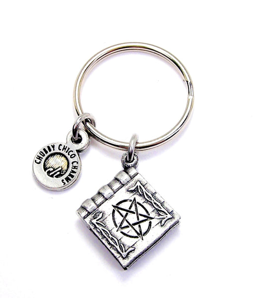 Satanic Book Key Chain