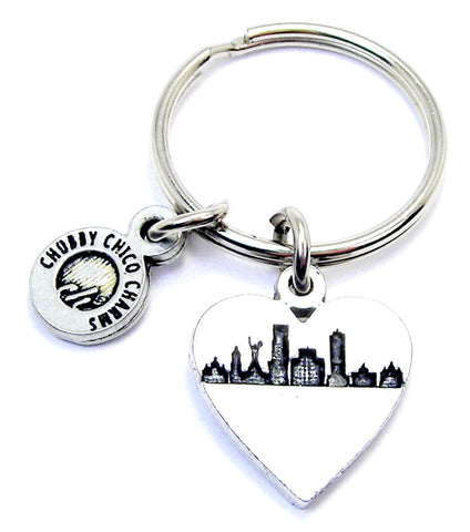 Ukrainian Skyline Key Chain