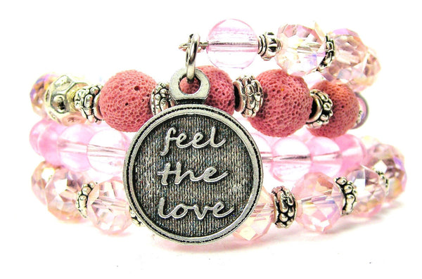 Feel The Love Multi Wrap Bracelet