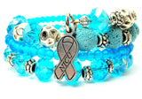 Nicu Awareness Ribbon Multi Wrap Bracelet