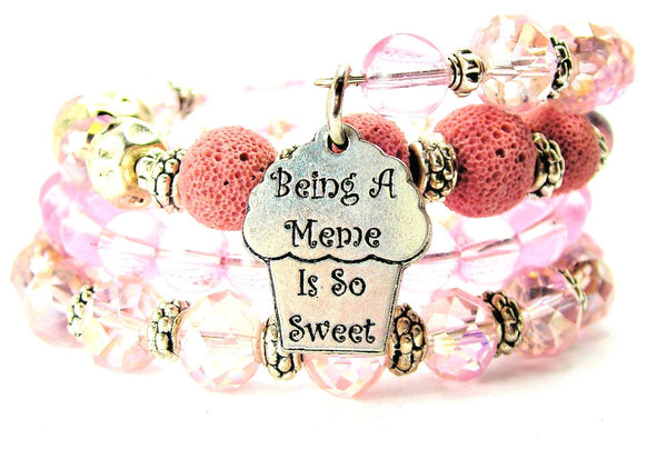 Being A Meme Is So Sweet Multi Wrap Bracelet