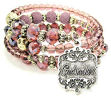 Godmother Victorian Scroll Multi Wrap Bracelet