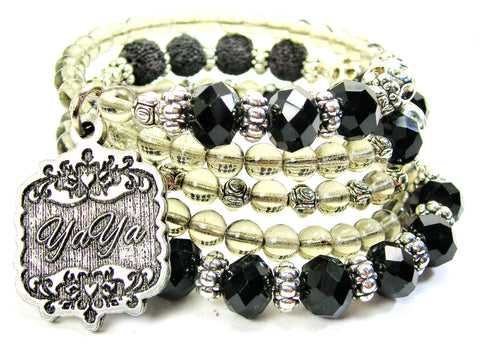 YaYa Victorian Scroll Multi Wrap Bracelet