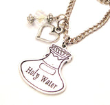 field hockey,  field hockey necklace,  living the dream,  field hockey jewelry,  field hockey charm