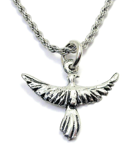 Phoenix Single Charm Necklace