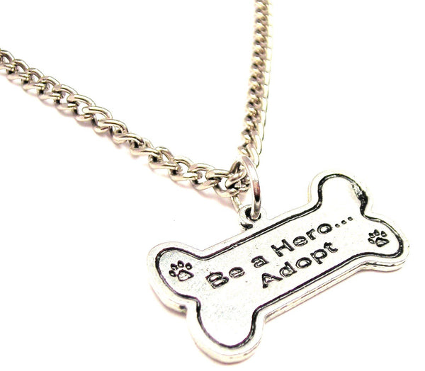 Be A Hero Adopt Single Charm Necklace