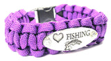 Love Fishing 550 Military Spec Paracord Bracelet