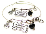 DOG JEWELRY, Style_Bereavement JEWELRY, ADULT AND CHILD JEWELRY SET, EXPANDABLE CHILD BANGLE