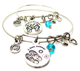 BEACH JEWELRY, SUMMER JEWELRY, ADULT AND CHILD JEWELRY SET, CHILD BANGLES