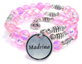 Madrina Sea Siren Ocean Glass Wrap Bracelet