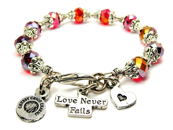 Love Never Fails Catalog Capped Crystal - Siam