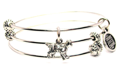 Stray Alley Cat Triple Style Expandable Bangle Bracelet