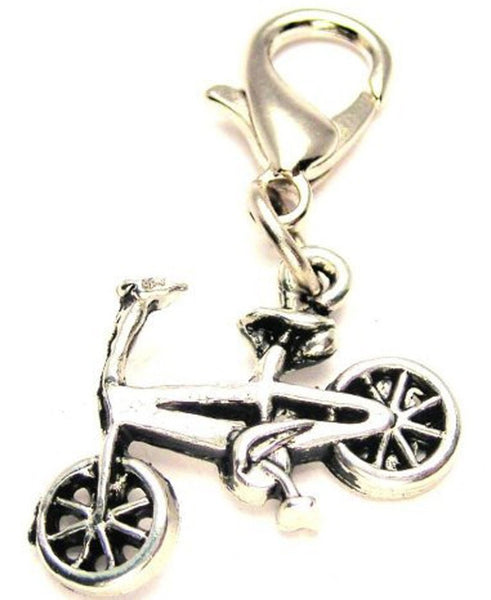 BMX Bike Zipper Pull