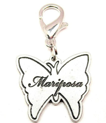 Mariposa Butterfly Zipper Pull