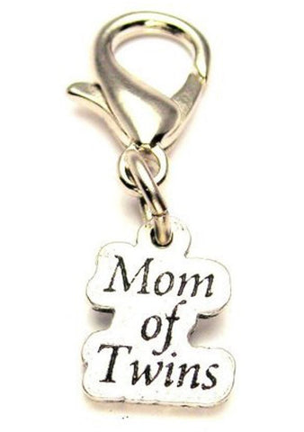 Mom Of Twins Zipper Pull