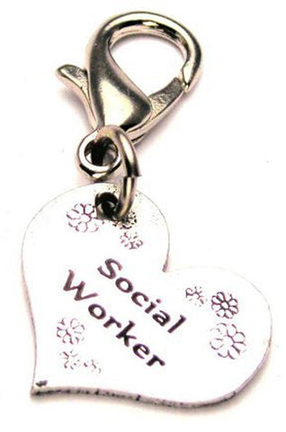 Social Worker Zipper Pull