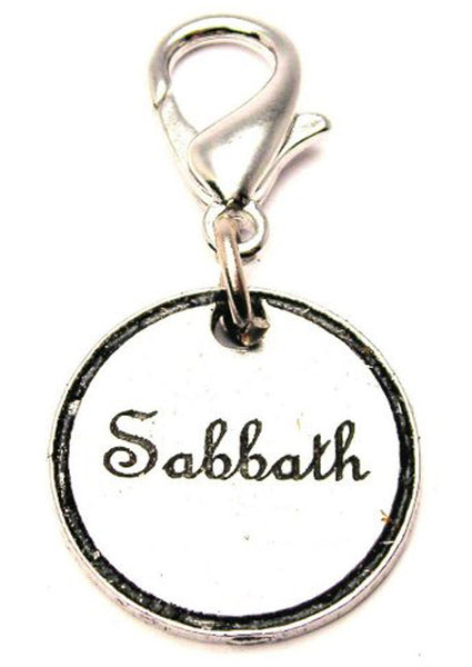 Sabbath Zipper Pull