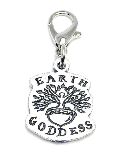 Earth Goddess Zipper Pull