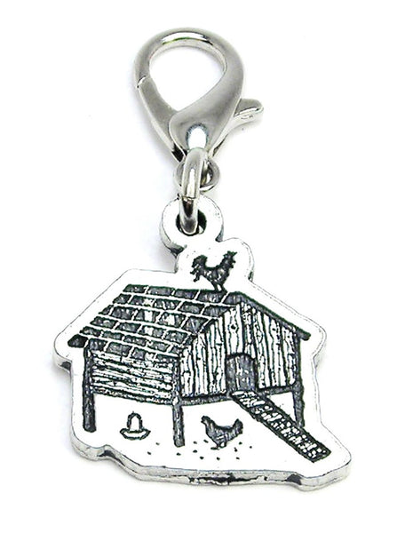 Little Chicken Coop Zipper Pull