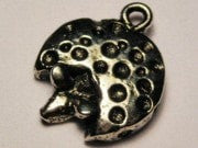 Mouse In Cheese Wheel Genuine American Pewter Charm