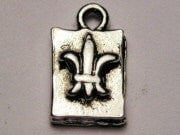 French Book Genuine American Pewter Charm