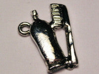 Toothbrush Toothpaste Genuine American Pewter Charm