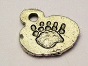 Primitive Bear Claw Genuine American Pewter Charm