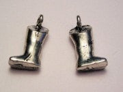 Pair Of Baby Legs Genuine American Pewter Charm