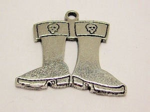 Pirate Boots Genuine American Pewter Charm