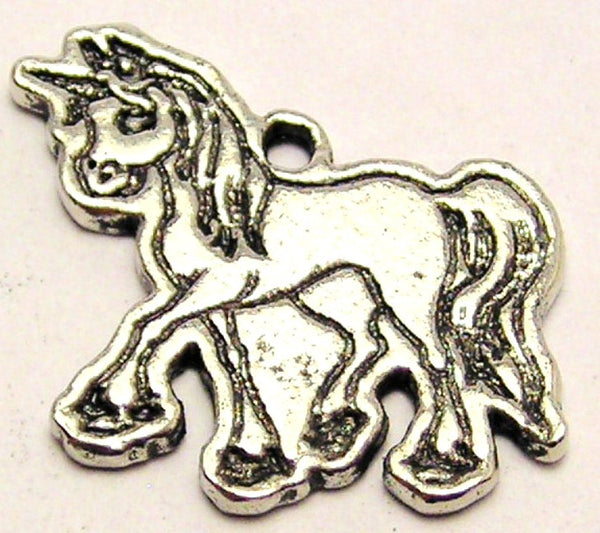 The Cutest Unicorn Genuine American Pewter Charm