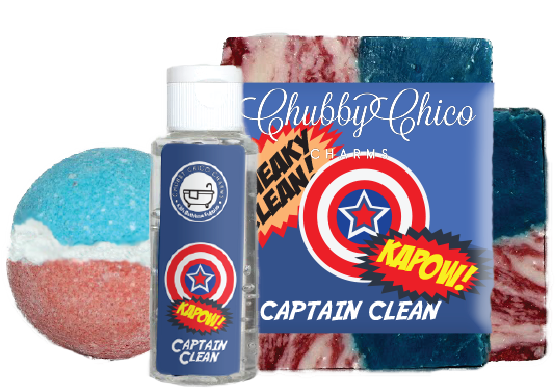 Captain Clean Kids Bath Time Set