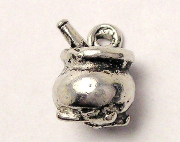 Witch Cauldron Genuine American Pewter Charm