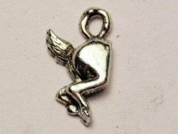 Horses Butt Genuine American Pewter Charm