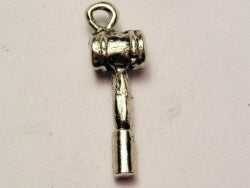 Gavel Genuine American Pewter Charm