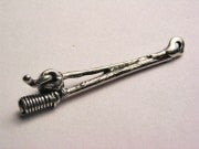 Fishing Pole Genuine American Pewter Charm