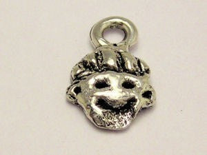 Little Boys Face Genuine American Pewter Charm