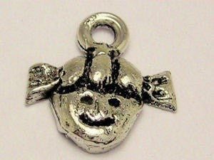 Little Girls Face Genuine American Pewter Charm