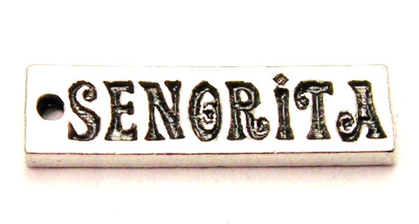 Senorita Genuine American Pewter Charm