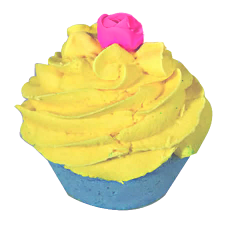 Coconut Scented Hand Made Cupcake Bath Bomb